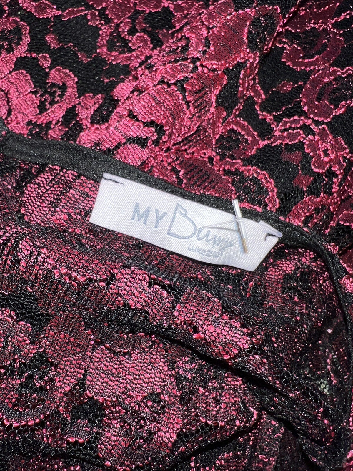 My Bump Size M Dress Lace 3/4 Sleeve Bodycon Poly Nylon Spandex 2500