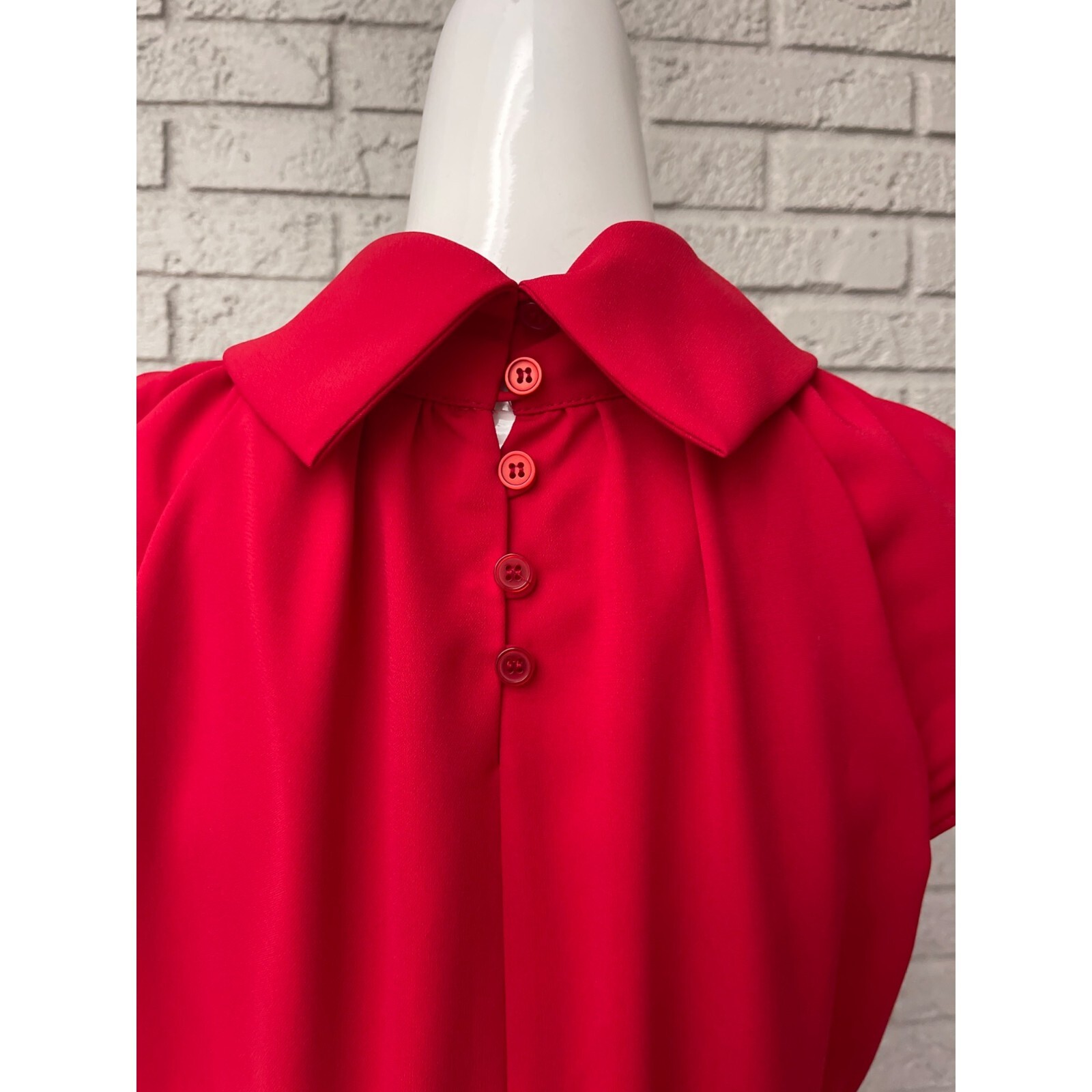 Petite Sophisticate Fold-Over Collar Sheath Dress Size 10P