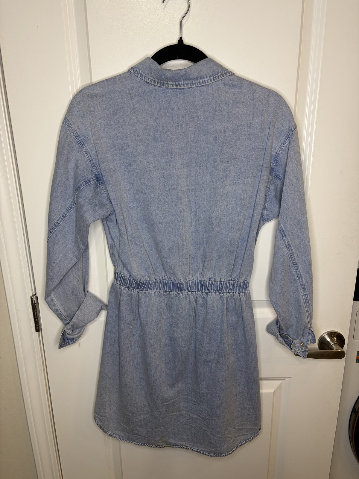 Blue Jean Dress Light Wash Medium by Peach Love Button Down