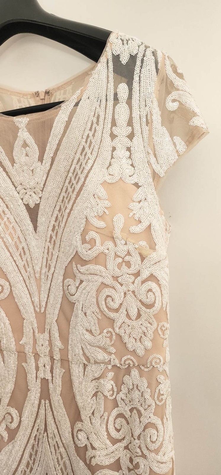 Mei Mei Collection Sequin Prom Wedding long Dress Size M