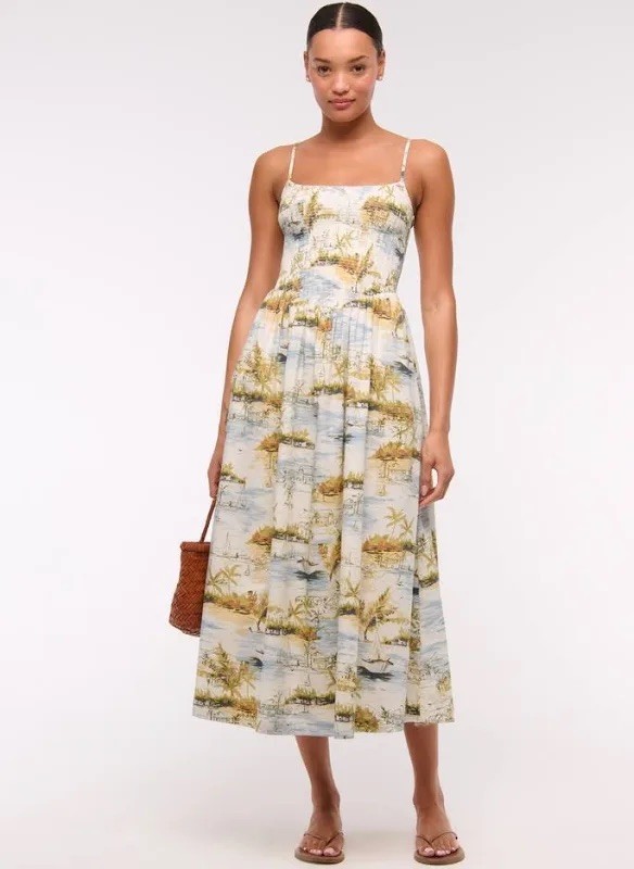 Women Lace Cami Midi A-Line Dress – Universal