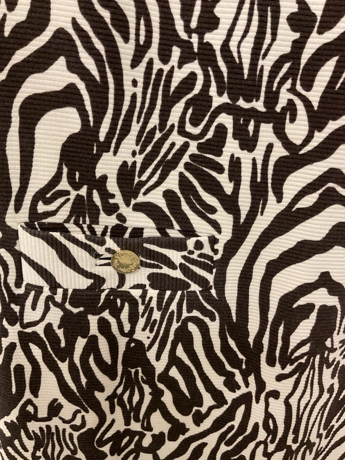 Lilly Pulitzer Dress Size Small Brown Zebra