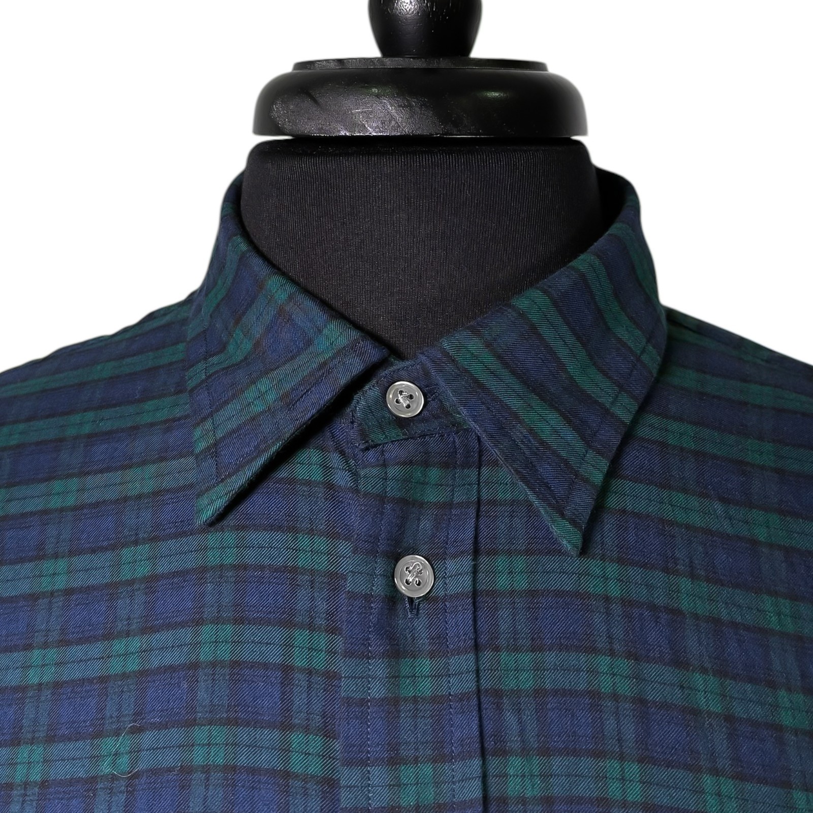 Polo Ralph Lauren Womens 12 NWT Green Blue Plaid Cotton Belted Shirt Dress