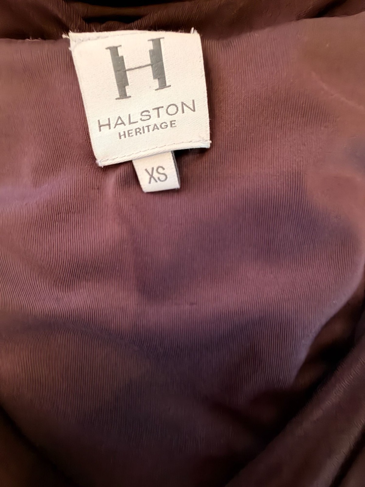 Sultry Elegance Halston Heritage Rich Girl Cocktail Dress | XS | Aubergine