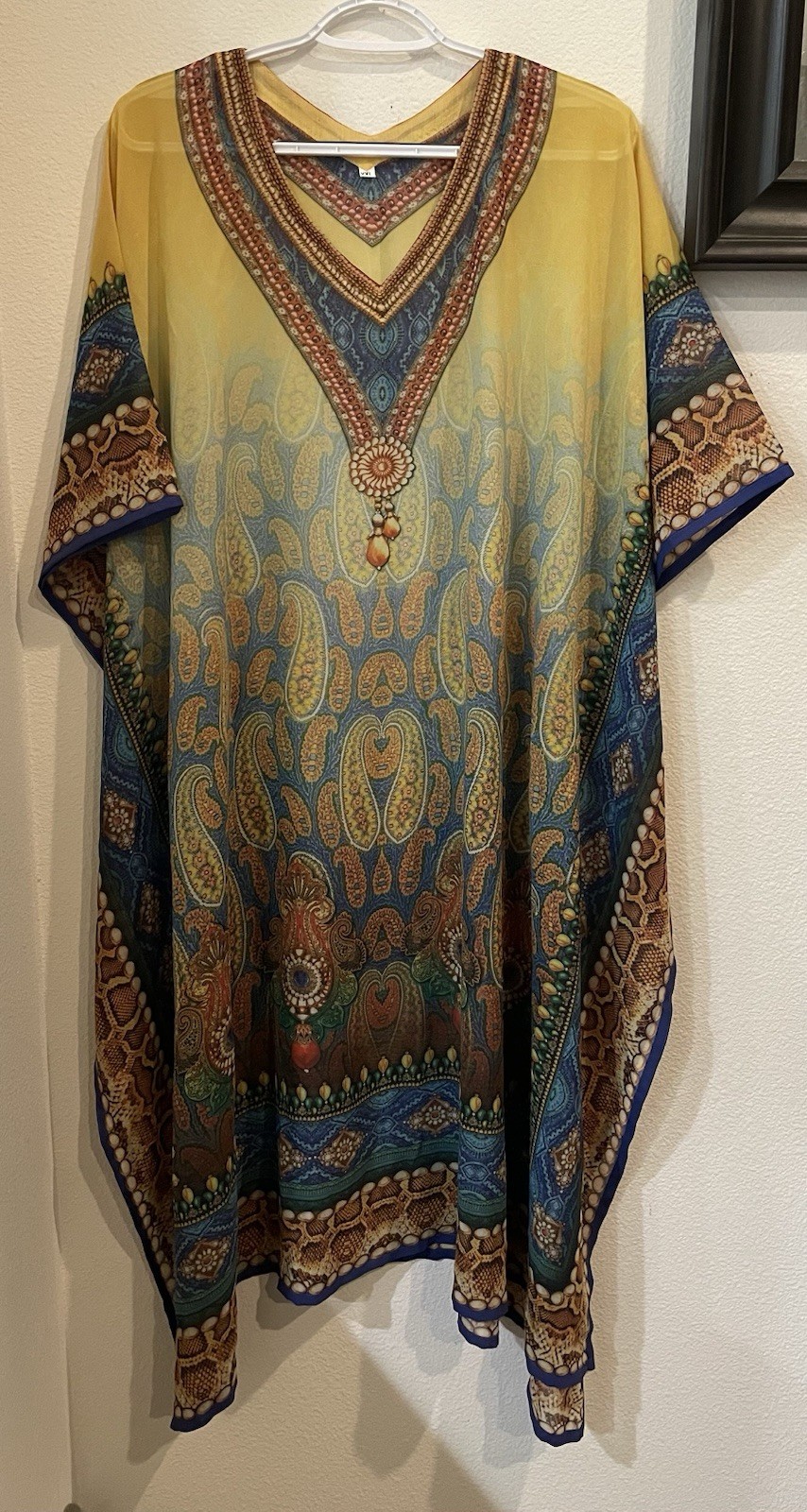 Kaftan Digitally Printed Size XXL