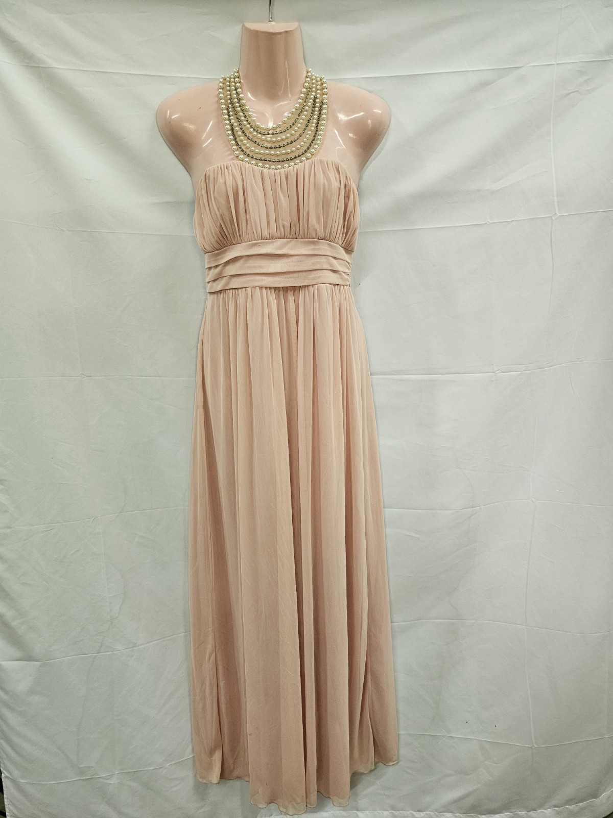 Light Pink Color Long Formal Dress Size 5 for Women