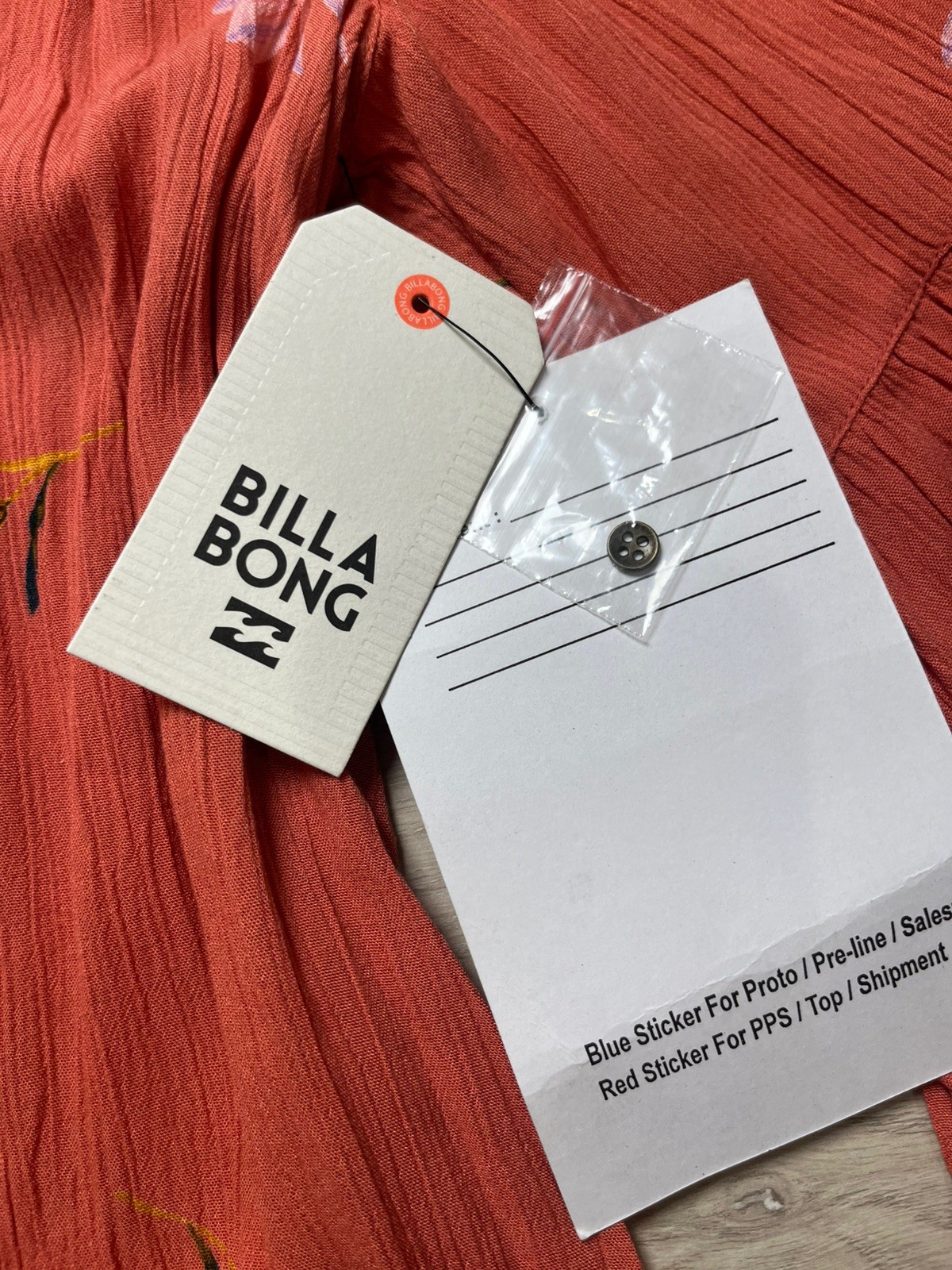 Billabong 2019 Dress/tunic Sunset Fields Color Ember Women’s M New Tags Boho