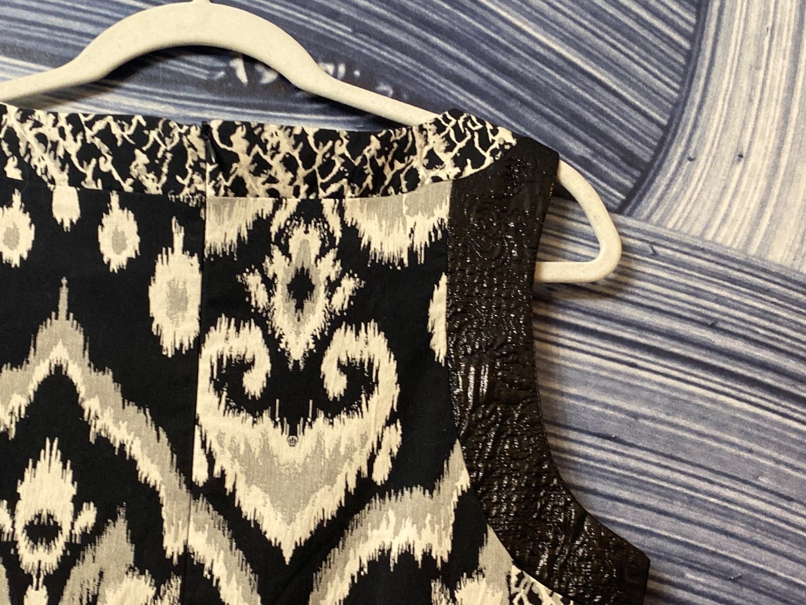 Desigual Shift Dress, Tunic, Mixed Fabrics, S
