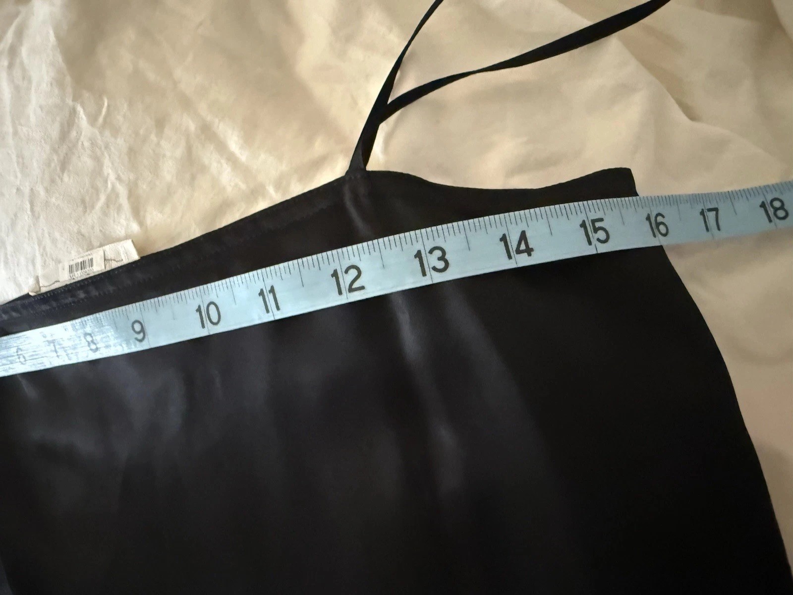 Authentic Celine Phoebe Philo Black Taffeta Satin Slip Dress 34 US 4 6 Y2K 90s