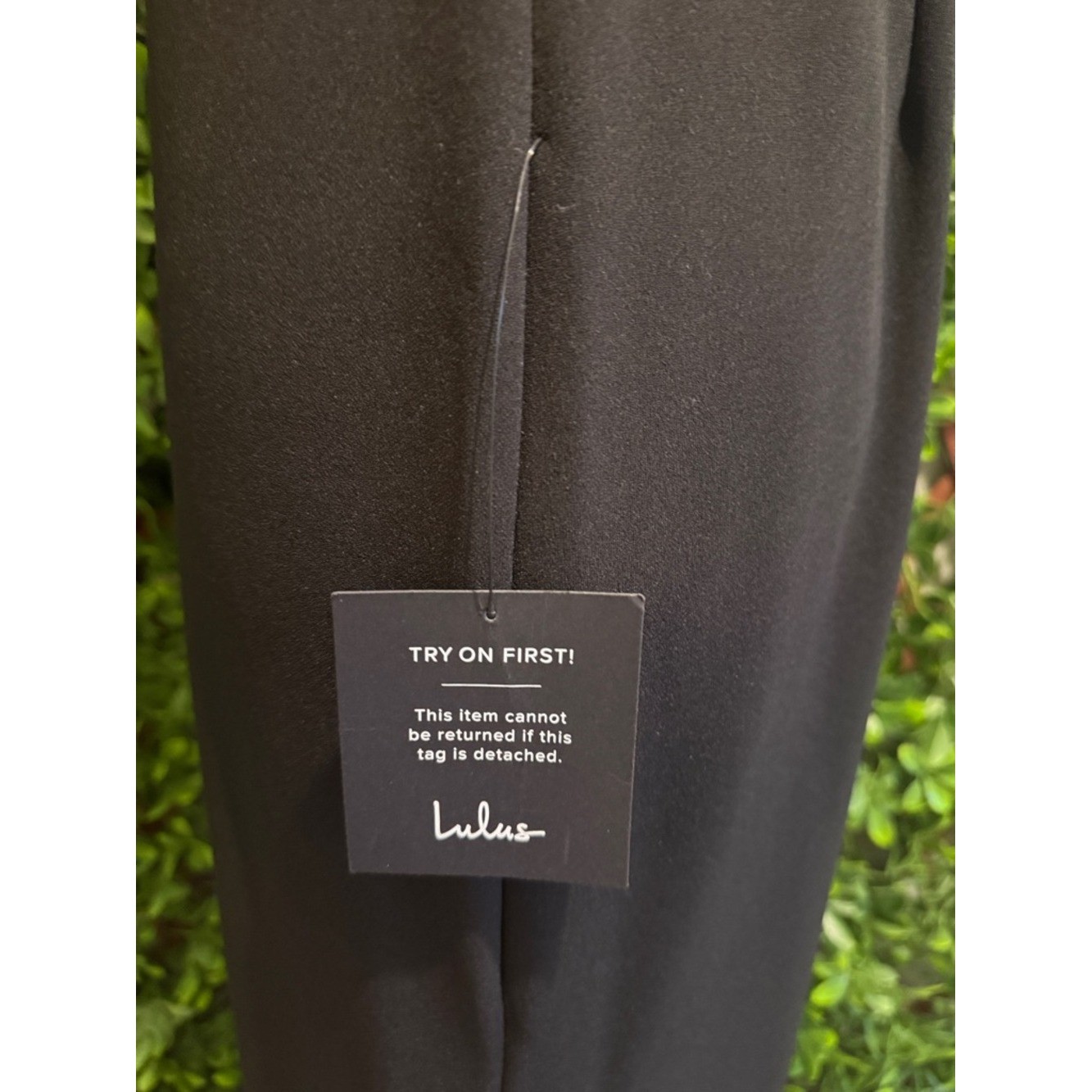 NWT- Romantic Existence Black Column Maxi Dress