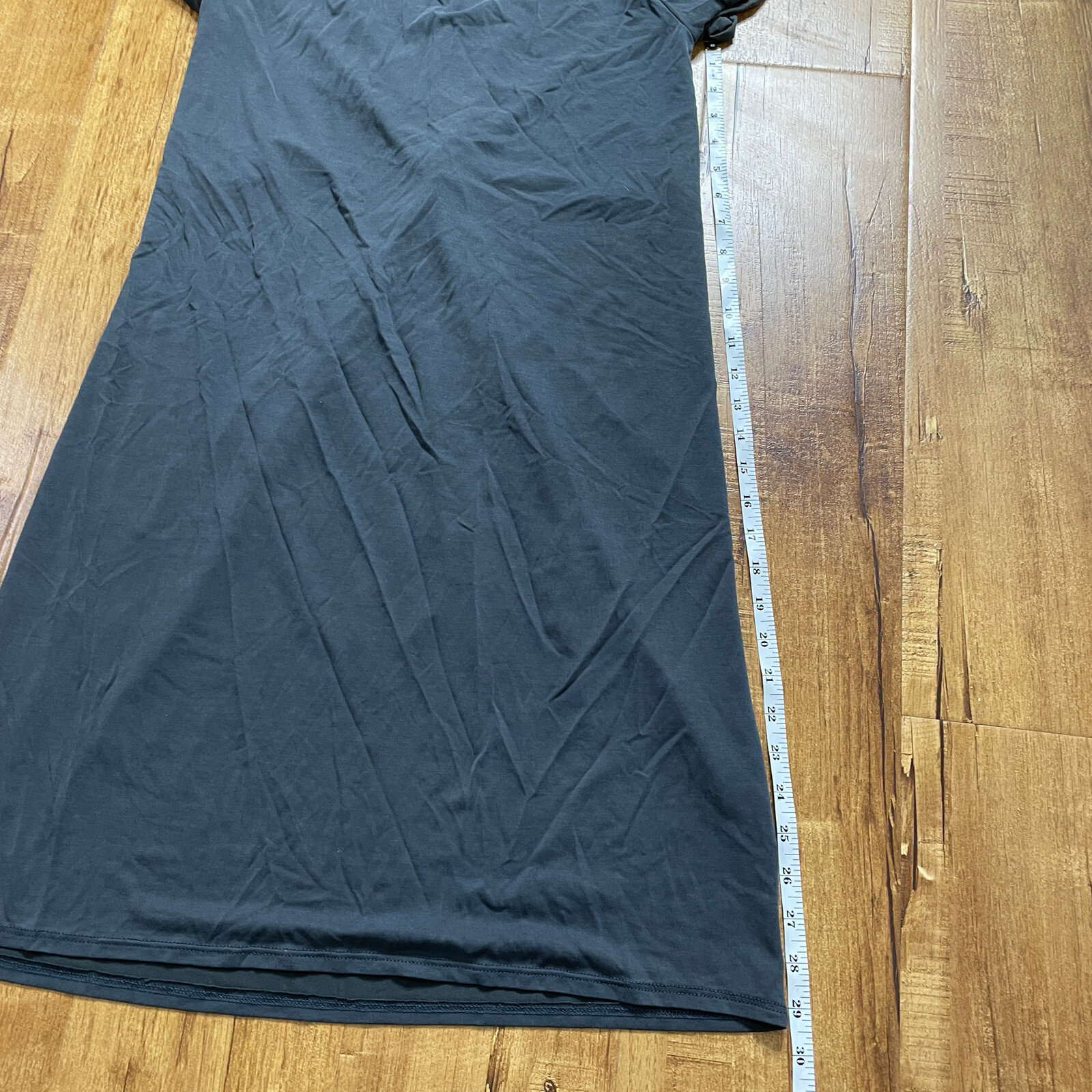 Mod Ref Gray Open Front Sides Midi Dress Medium? See Measurements Please