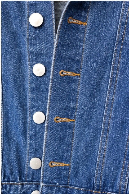 Lulus Denim Button-Front Mini Dress – XS – Excellent Condition