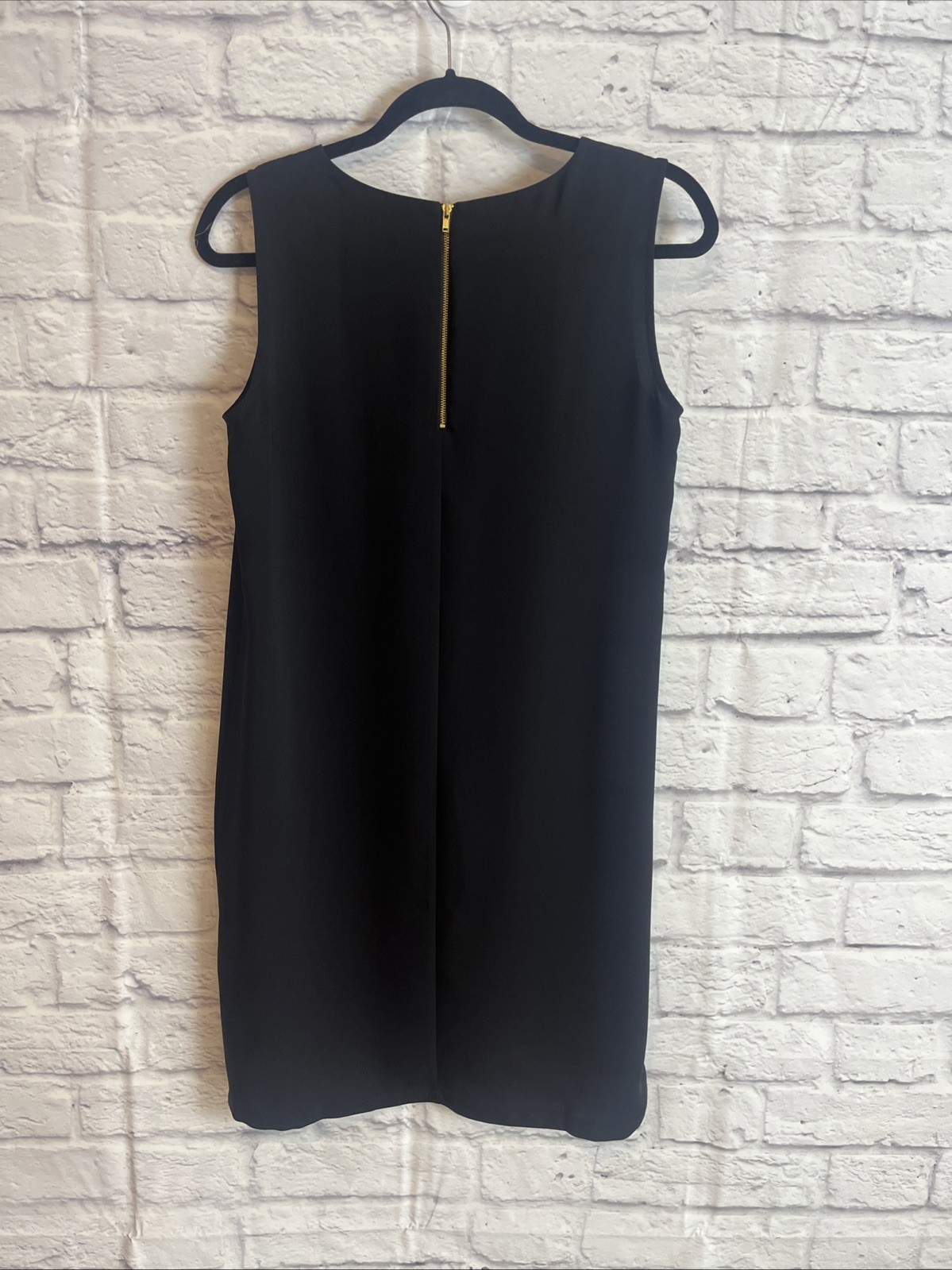 Adrienne Vittadini NWT Classic Elegant Capsule Wardrobe Black Sheath Dress 6