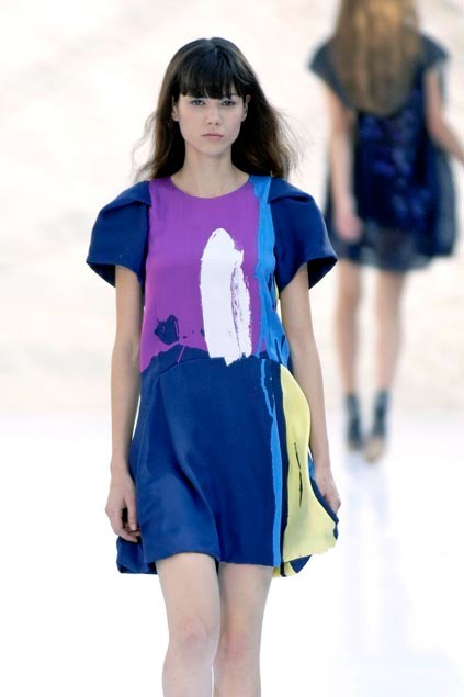 Chloe Silk Babydoll Dress Spring/Summer 2008 Archive Designer Runway Dress