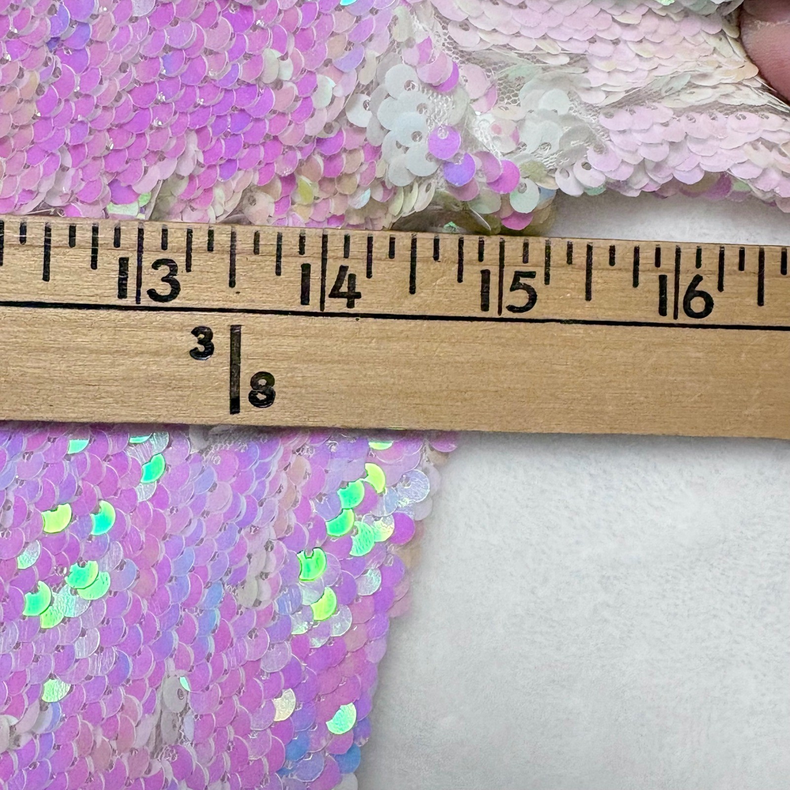 Glamorous Iridescent Sequin Mini Dress Small Disco Party Club Sparkle Swiftie