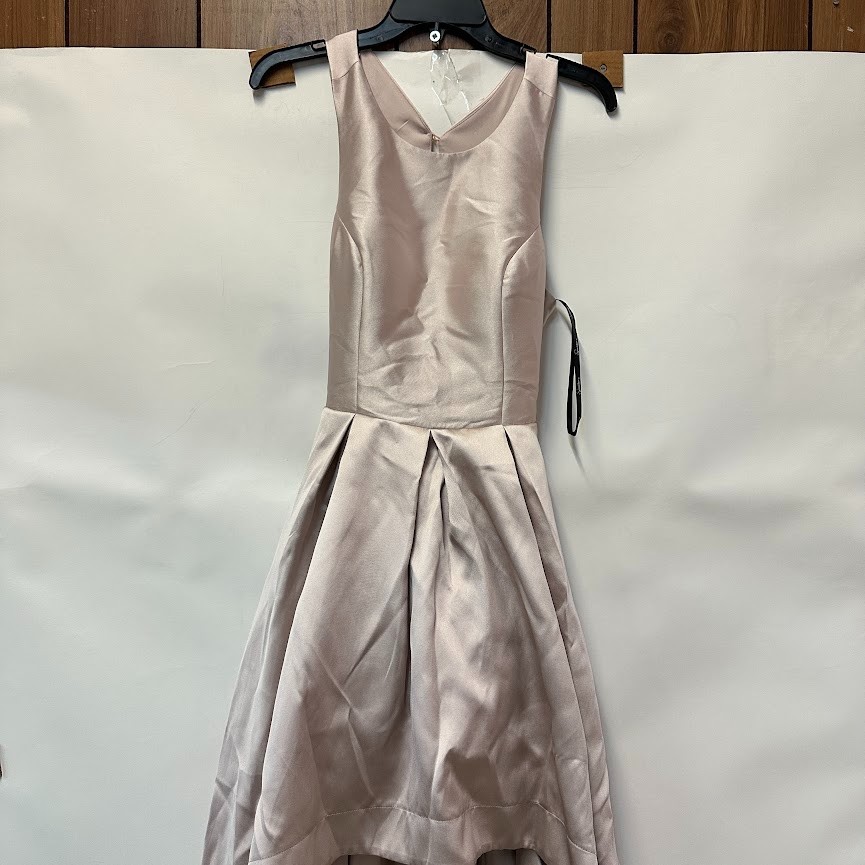 Speechless Junior 5 Dusty Rose Light Pink Sleeveless Hi Low Long Dress NWT CH84