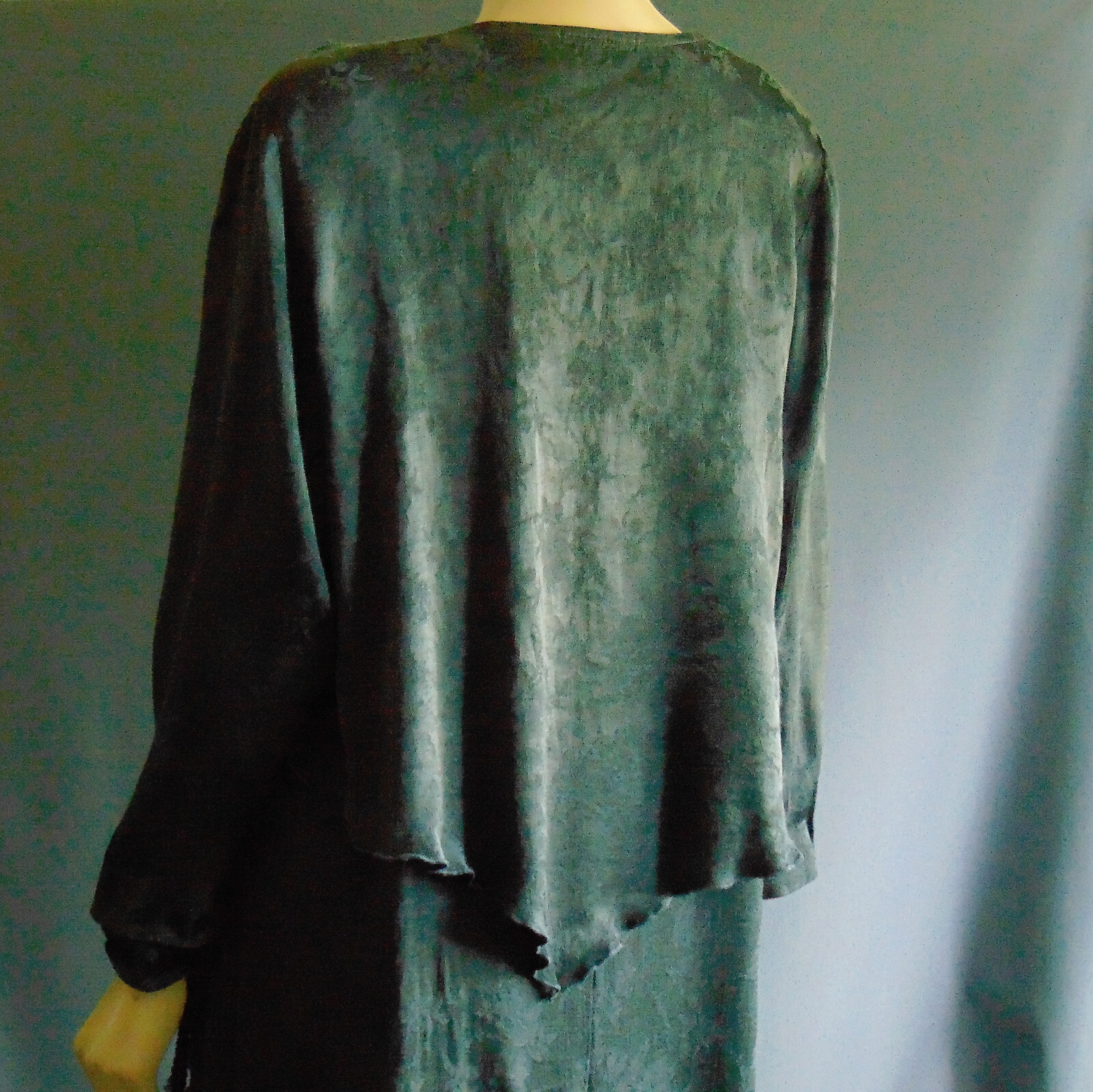 Current/Elliott Blue Wayfarer Stripe Cotton Hemp Distressed Muscle Tee Dress 1