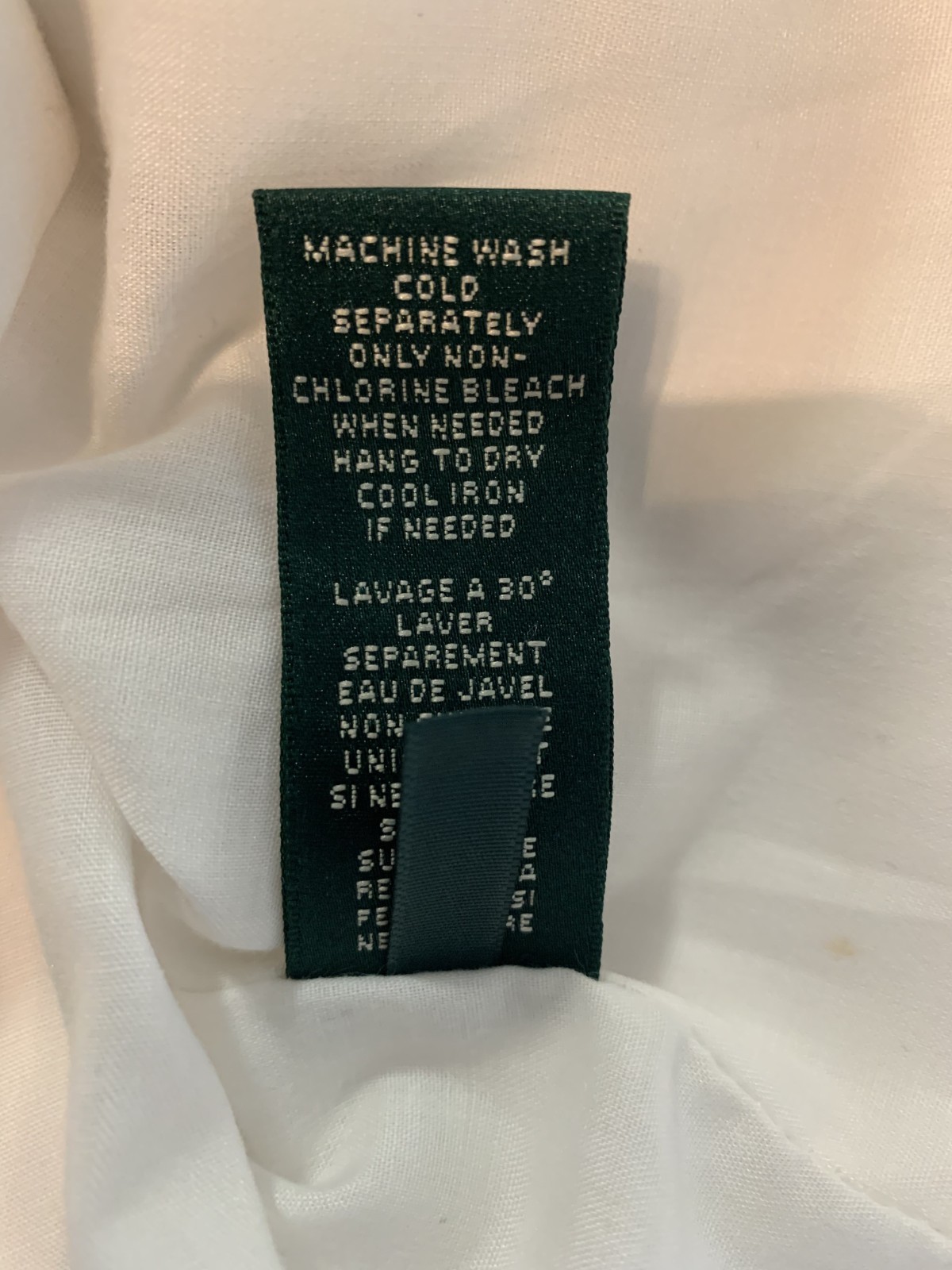 NWT RALPH LAUREN Dress White Purple Green Cotton Sleeveless V Neck Zipper 4P