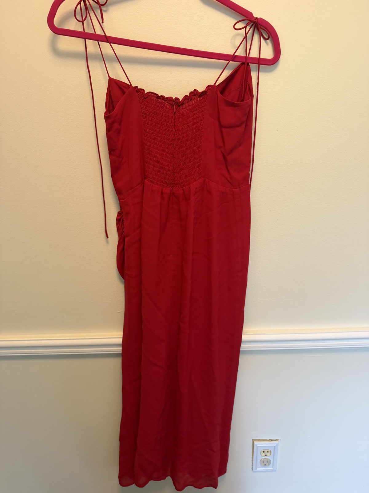 NWT REFORMATION KOURTNEY MIDI DRESS, SZ 8