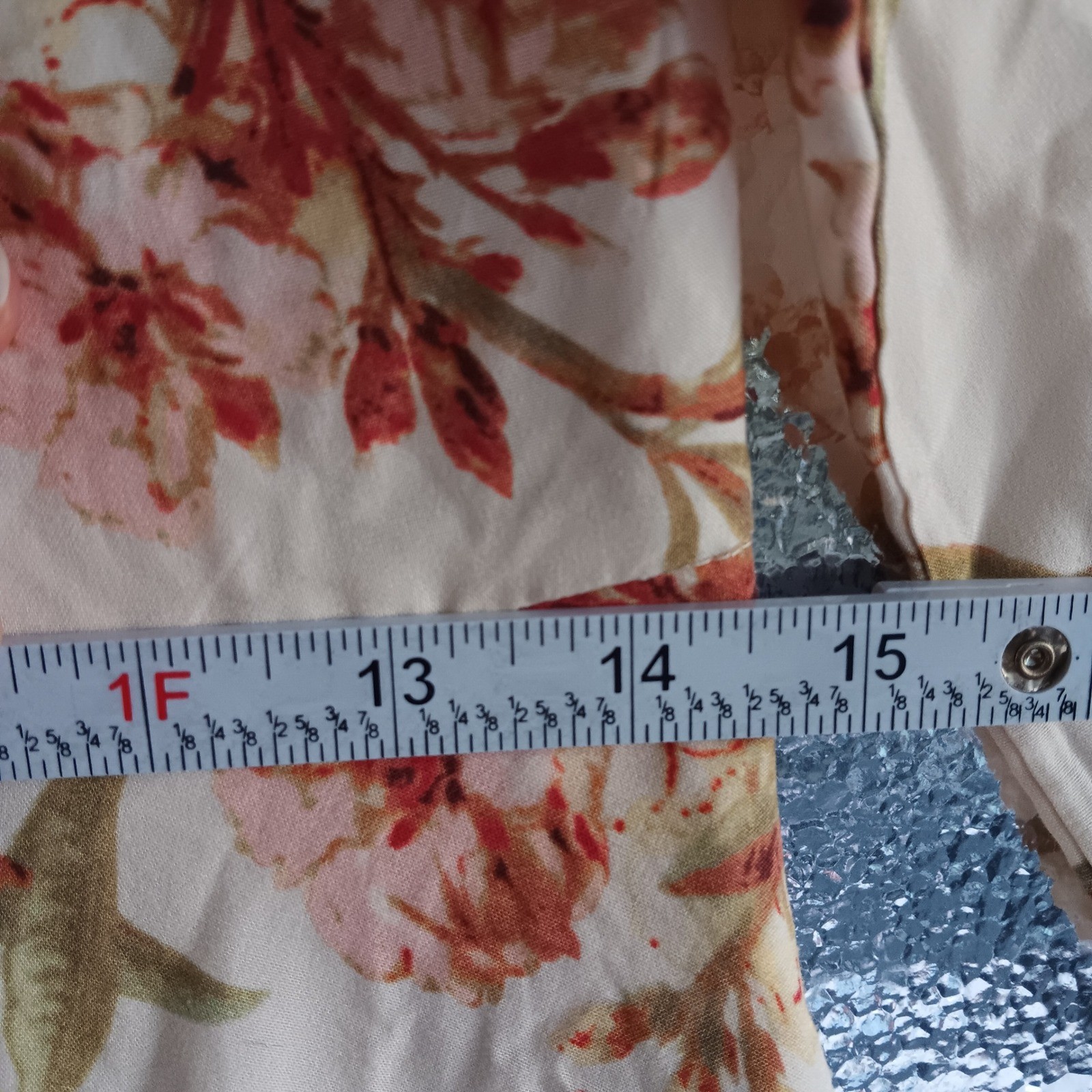 Downeast Tropical Flared Dress Womens S Perrine Floral NWT Maxi Handkerchief Hem