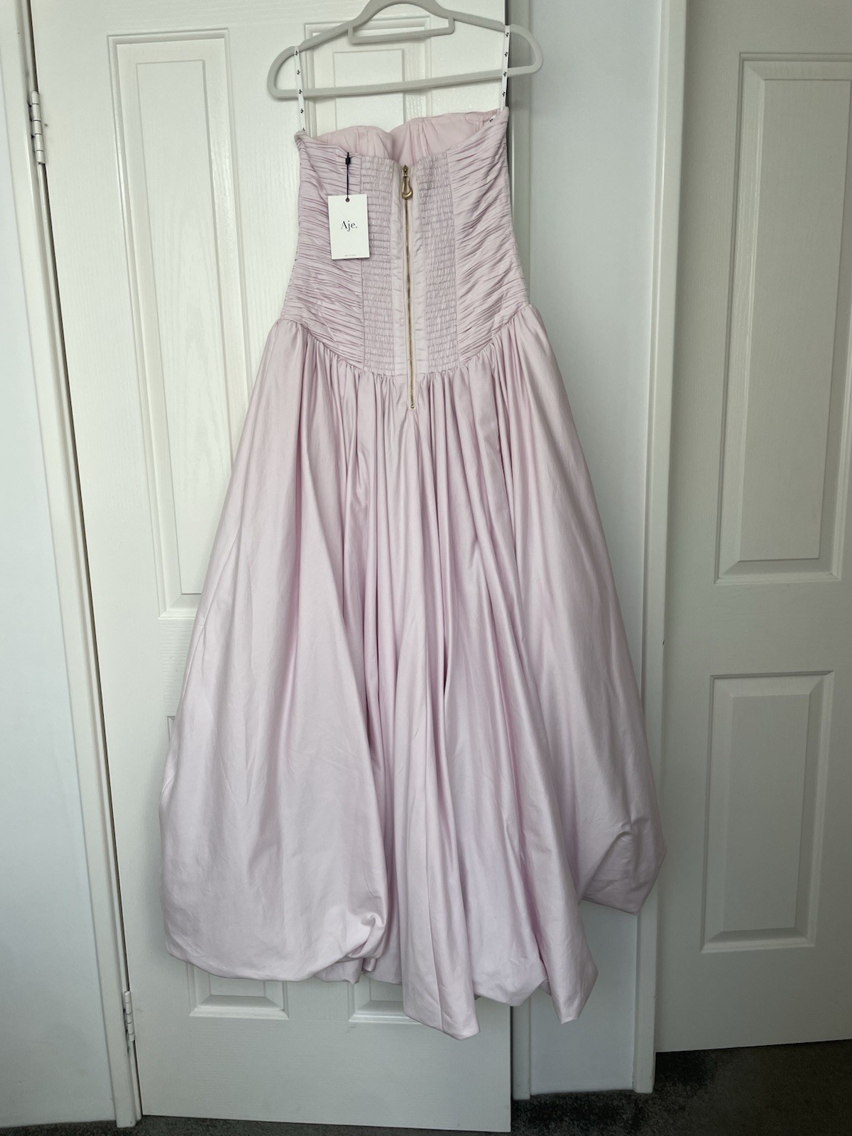 Aje Violette Bubble Hem Maxi Dress Size 10