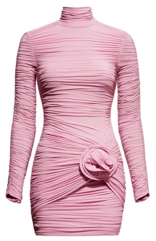 Magda Butrym H&M pink mini dress size L – new with tags