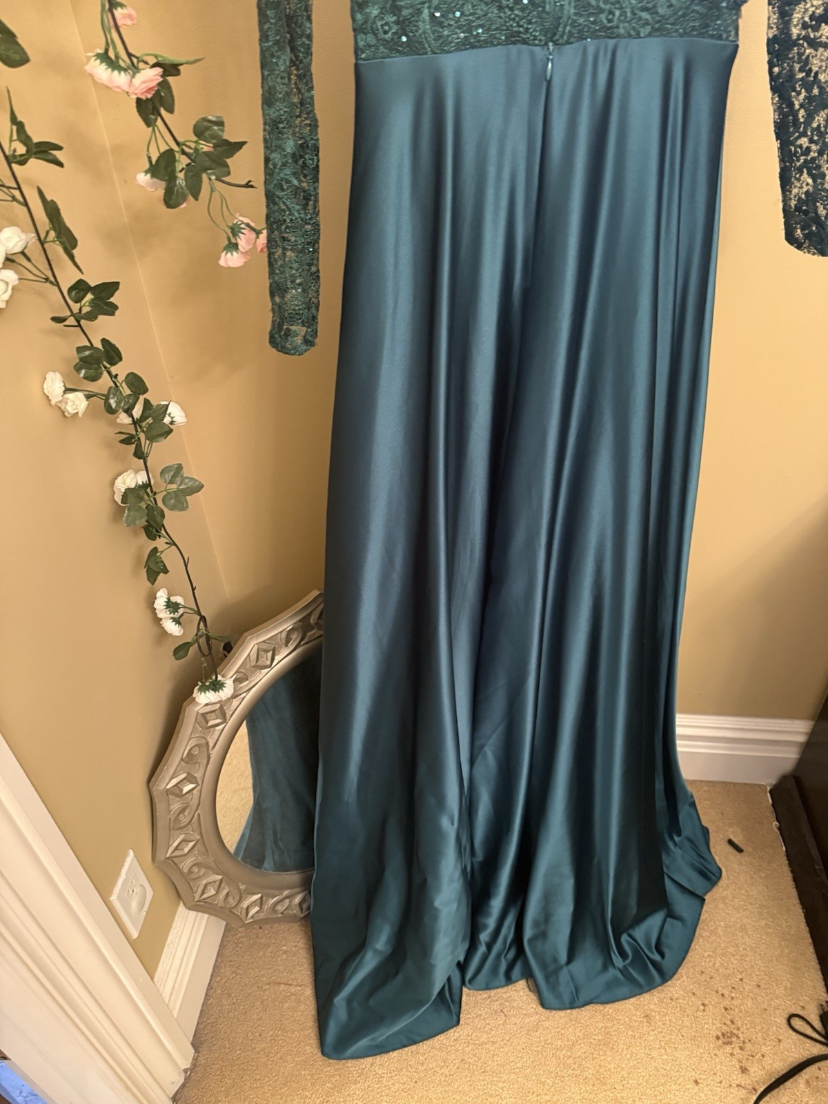 Emerald Green Sleeveless Dress