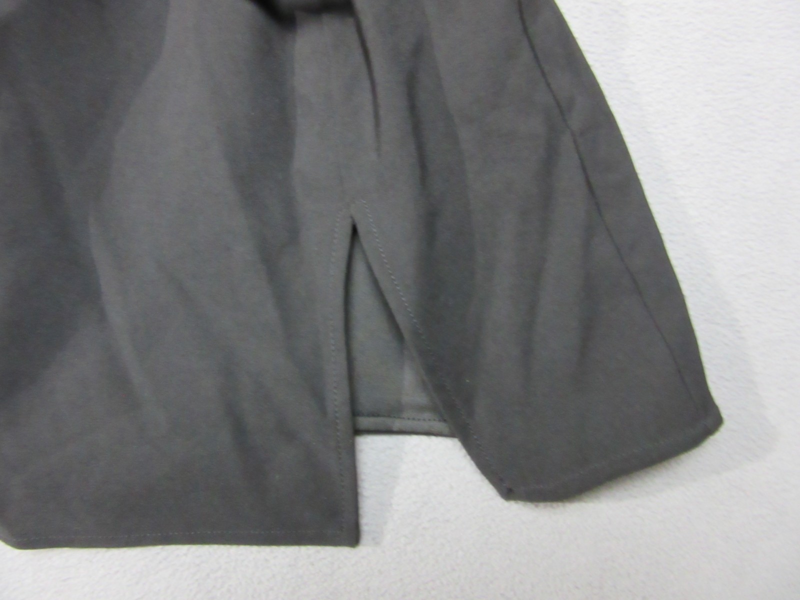 Outcast Dress Womens Medium Black Leather Castiel Mini Goth Party Alternative