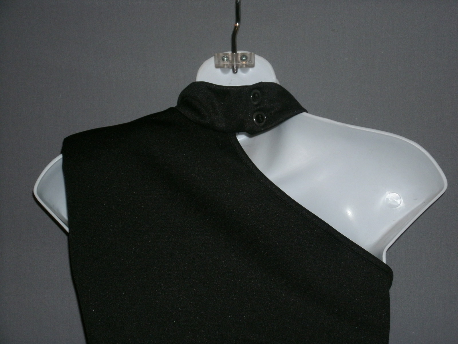 Wms One Shoulder Black Dress-Fitted-Side Cutout-Mini-Love Sweet-Wms.Sz.S,M,L,XL
