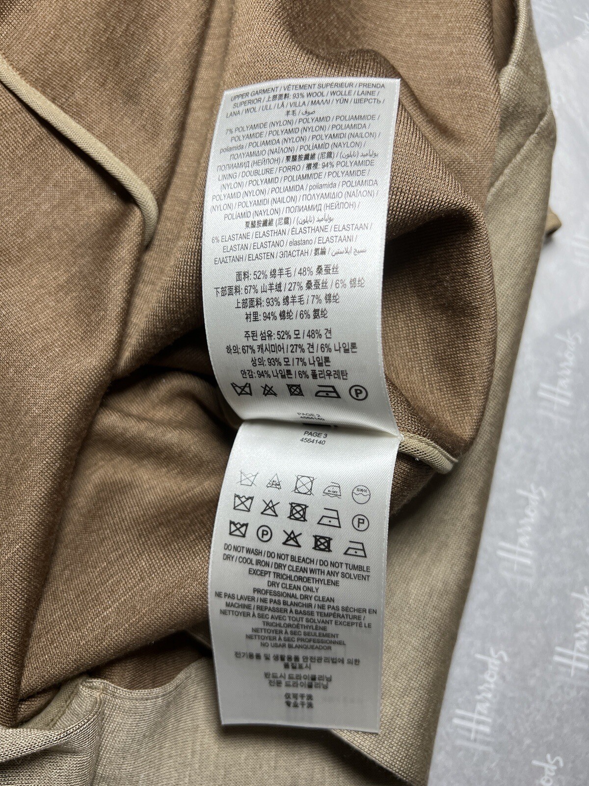 BURBERRY Cutout Gathered Wool Silk Jersey Dress Size UK 2 NEW RRP £2500