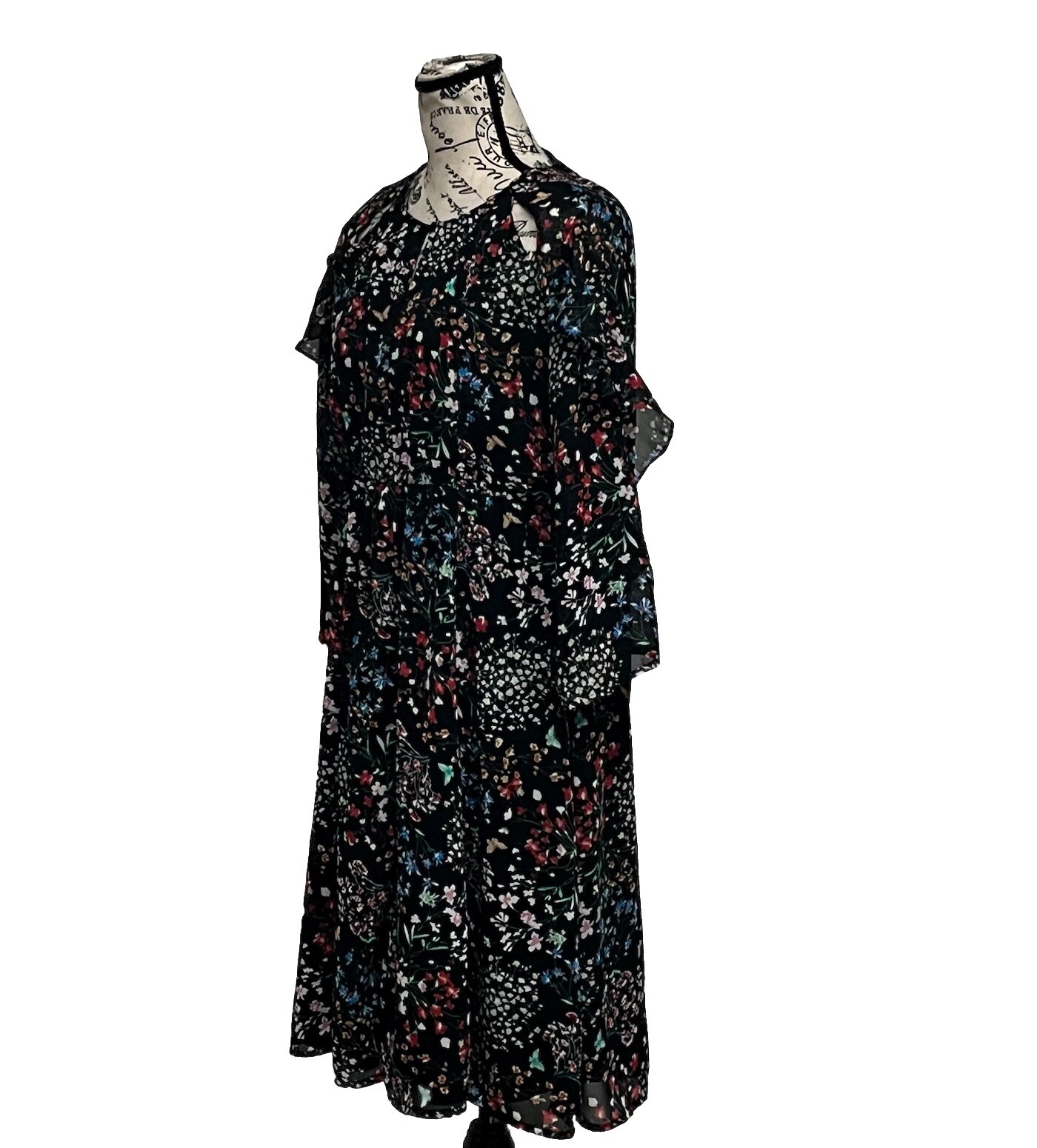 Walter Baker Floral Cottegecore Dress 10 Women’s Fairy Boho Peasent Whimsical