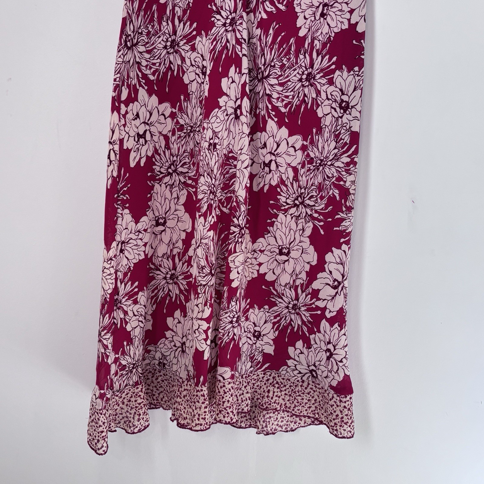 Vintage Jonathan Martin Whimsical Lace Trim Romantic Fairy Y2K Dress Size 6 *C3