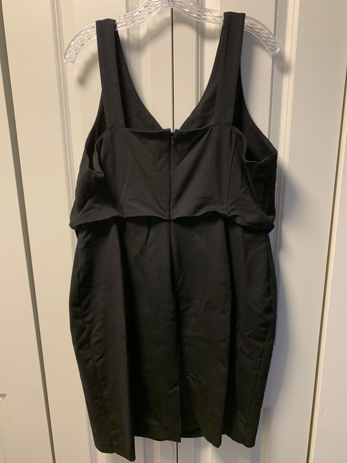 Black Goth Witchy Corset Lace up Sexy Bodycon Dress Size 22 Lane Bryant