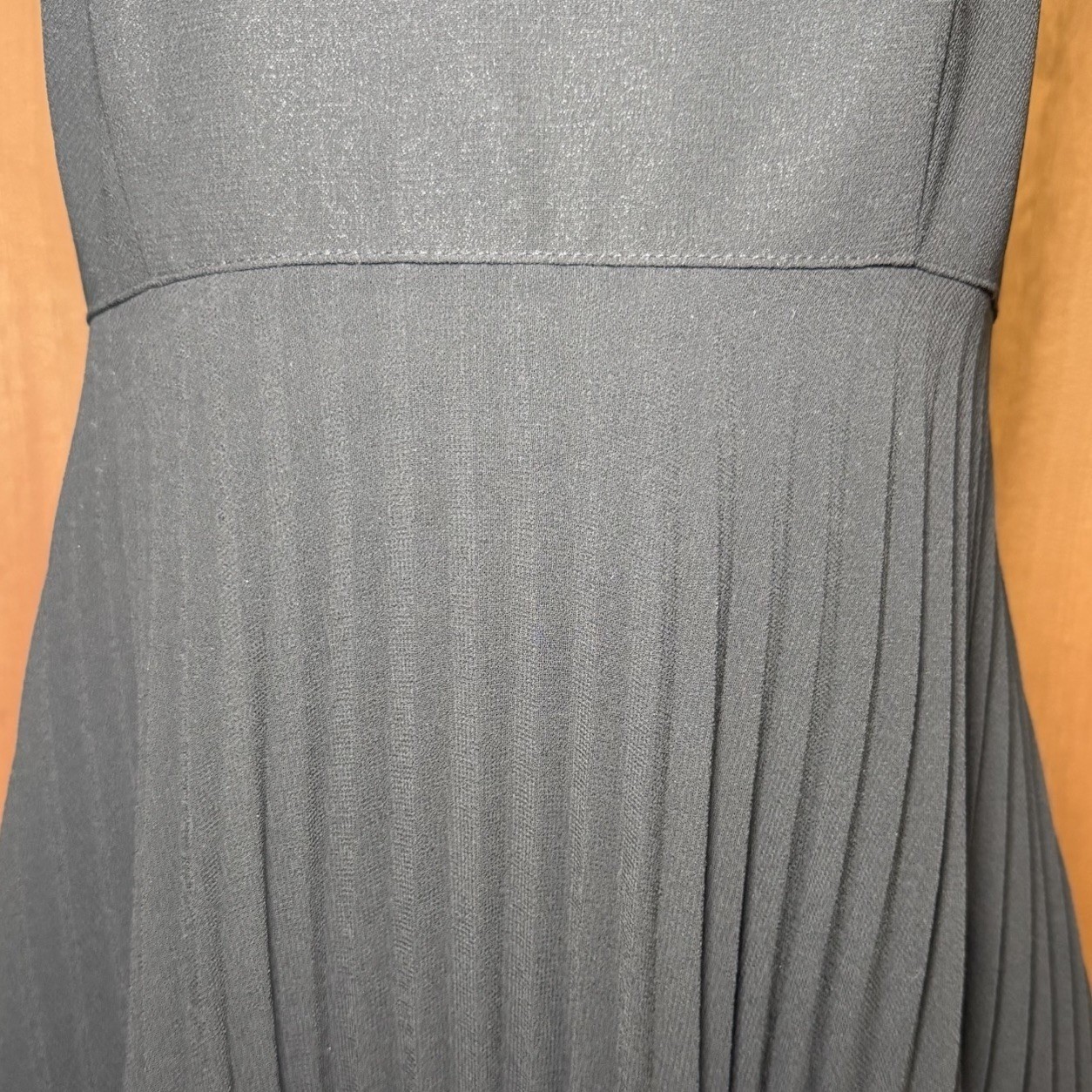 VTG 80’s-90’s O.Suzanne Black Accordion Pleated LBD Formal Size 4 Whimsigoth