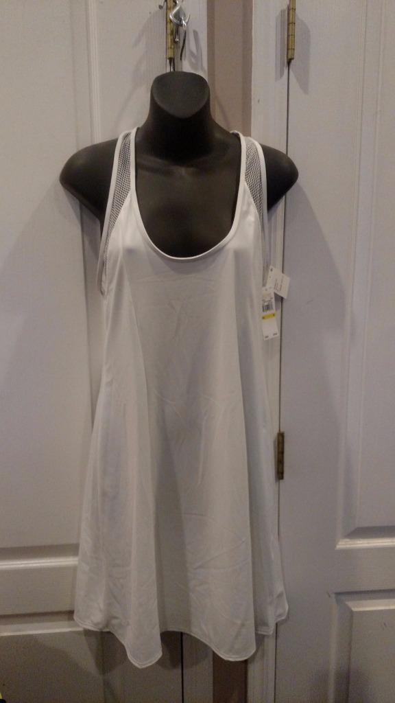 NWT MICHAEL KORS WHITE W/MESH DRESS/COVER UP M ($78.00)