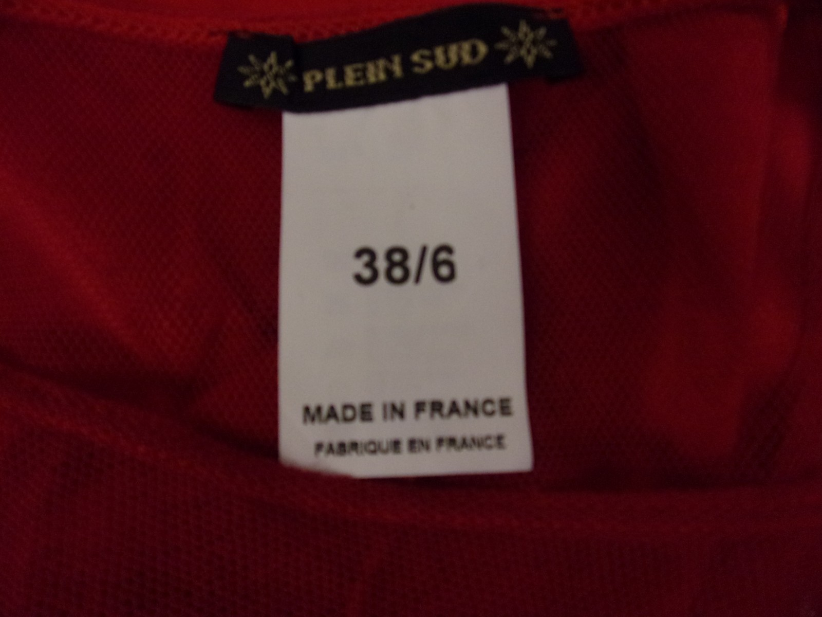 Plein Sud Red Silk & Mesh Top Slip Dress 38/6 Sexy Y2K shows alot of Skin