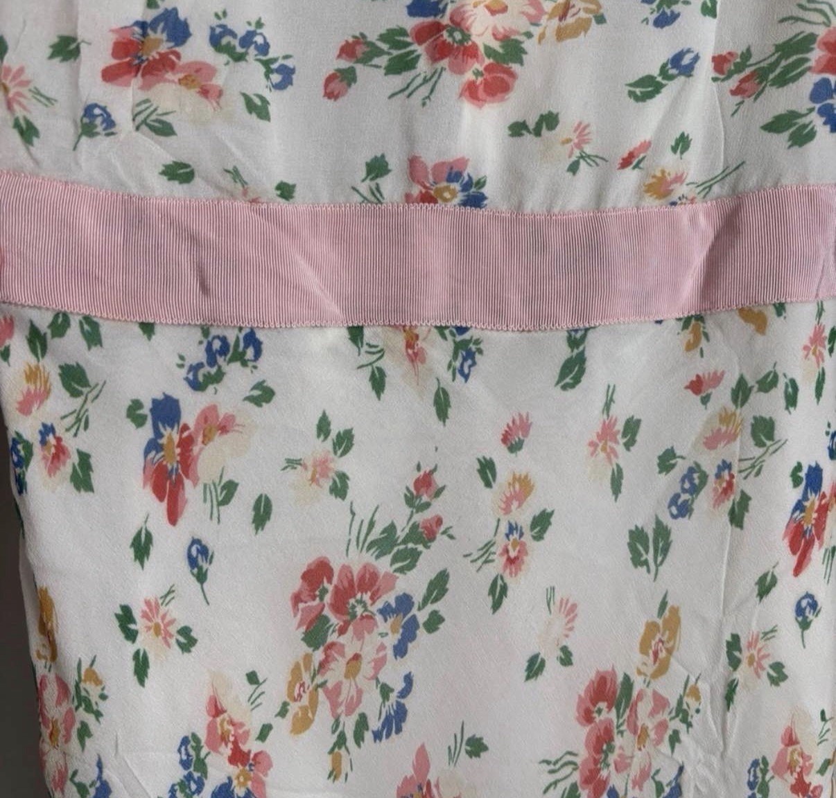 Loveshackfancy Faith Dress silk Size 8 READ