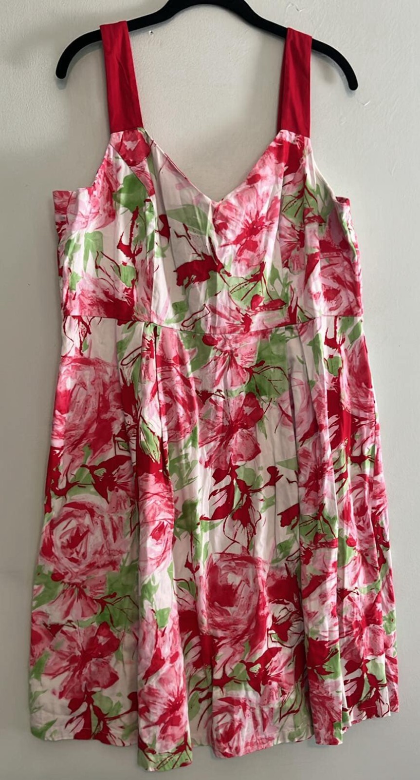 Jonathan Martin Dress Tropical Floral Sundress CottageCore CoquetteGirl #50640