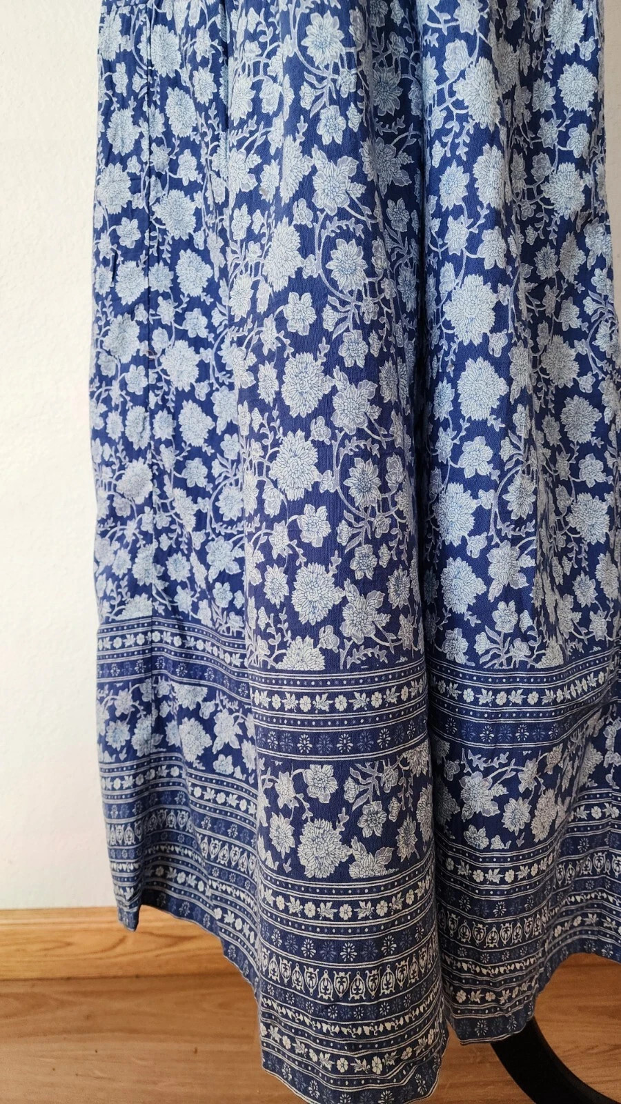 New Anthro Maxi Dress Size Small Linen Wedding Romantic Europe Vacation Coquette