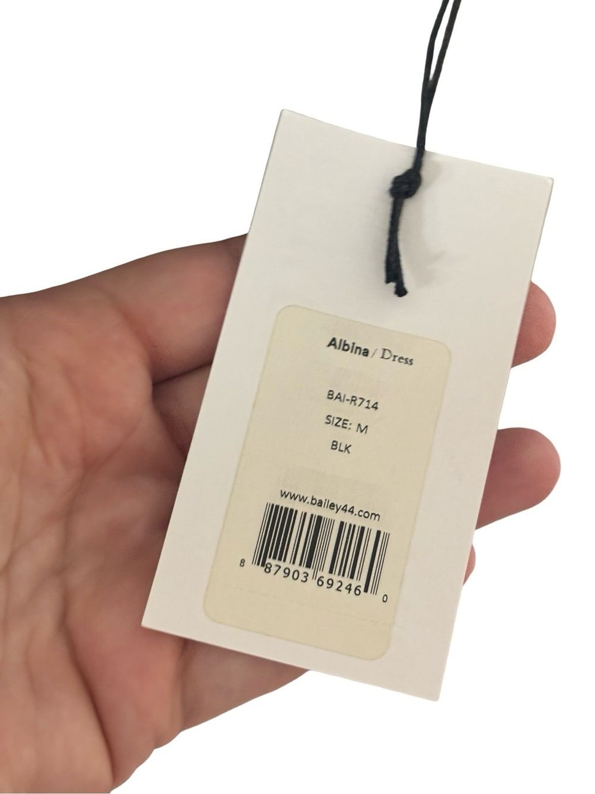 NWT Bailey 44 sz Medium Albina black dress