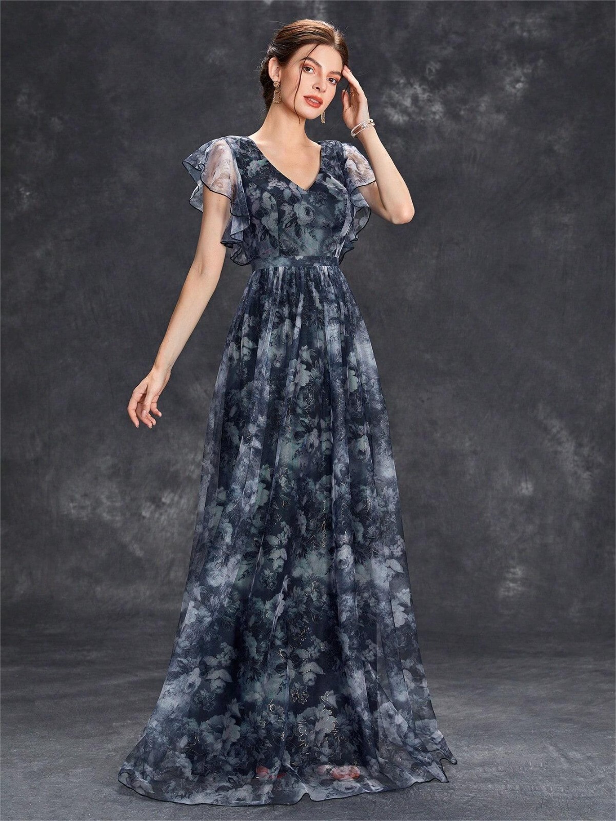 Cocktail Dresses Size 6 8 10 12 for Women Evening Party Wedding Guest Floral New