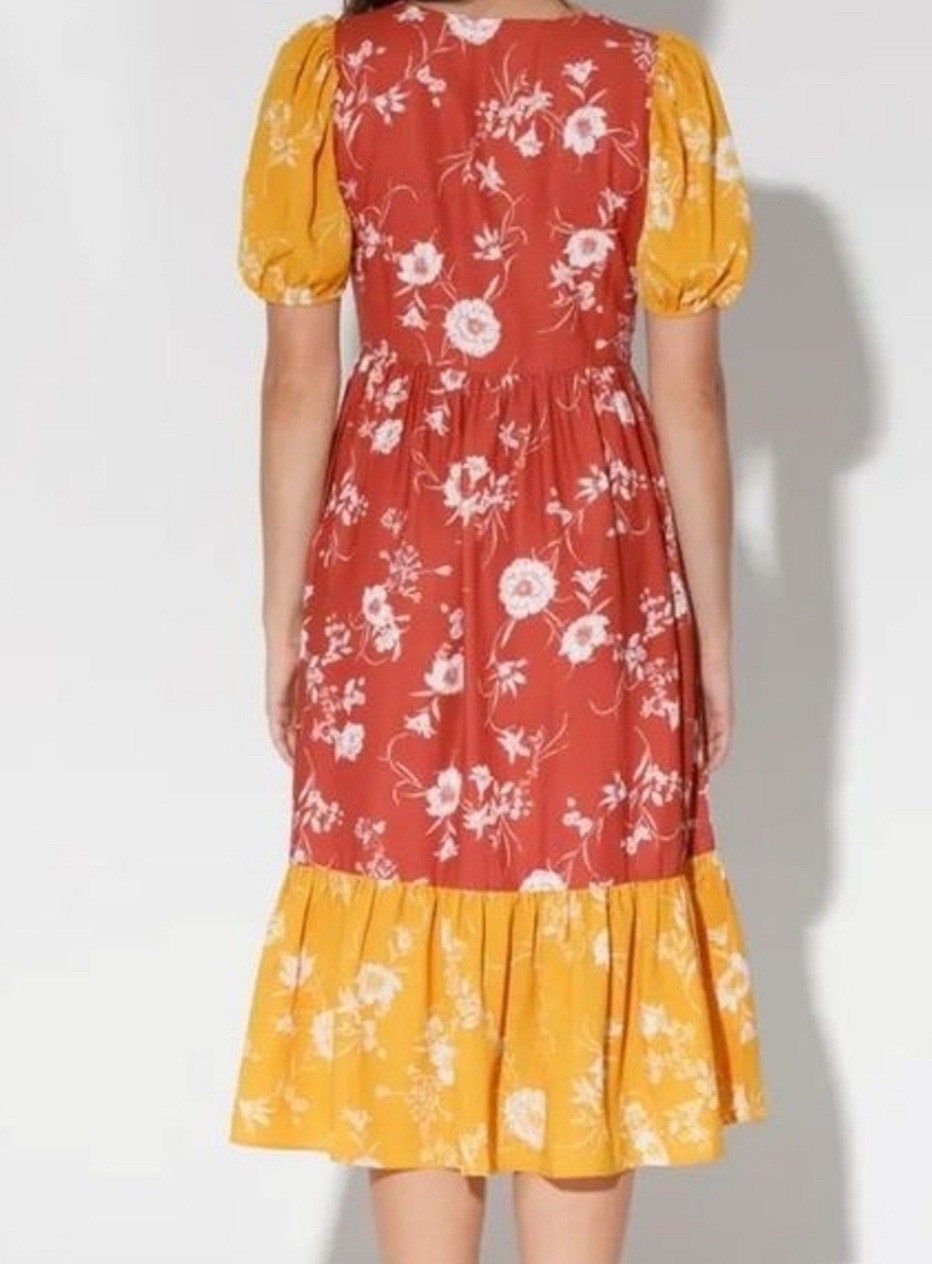 NWOT Walter Baker Cara Dress in Carnation Mix Size Small S
