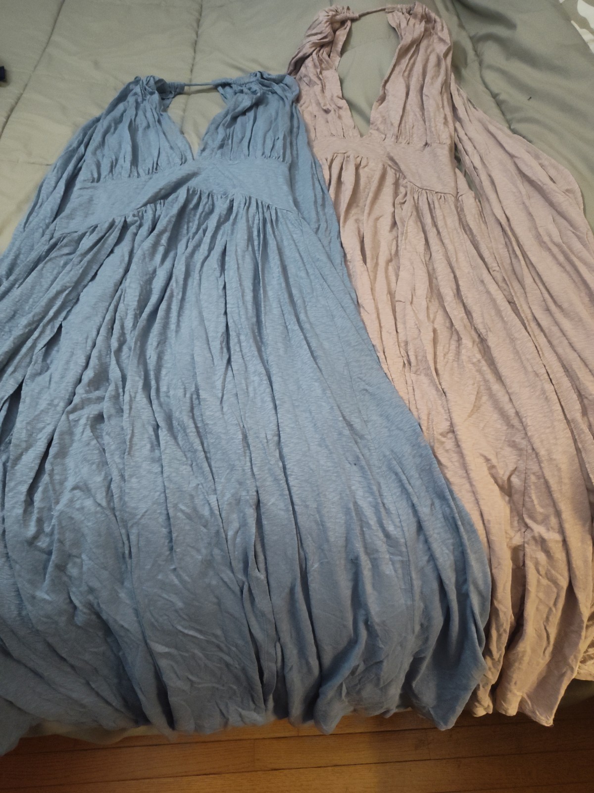 Free People Woman’s Dresses Set Of 2 One Pink One Blue