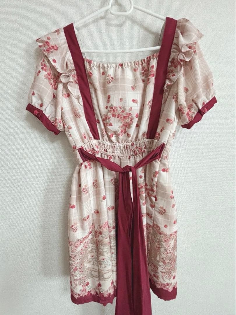 LIZ LISA Raspberry Pattern Dress – Ryosangata -kei