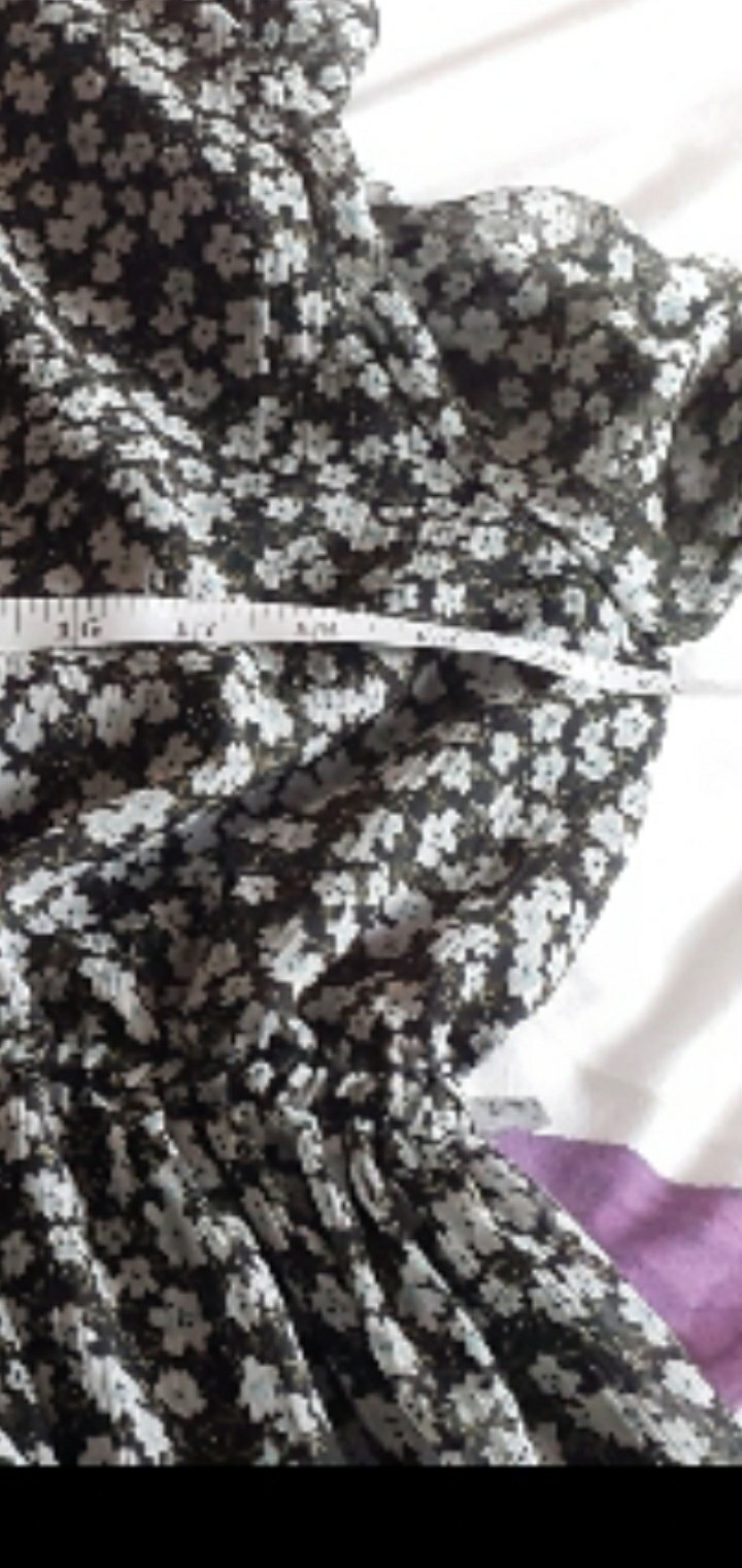 (¥P11.A2). PEP&CO black & white dress size 22 chest 42″