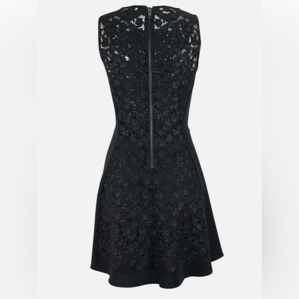 Rag & Bone Black Lace Mini Dress