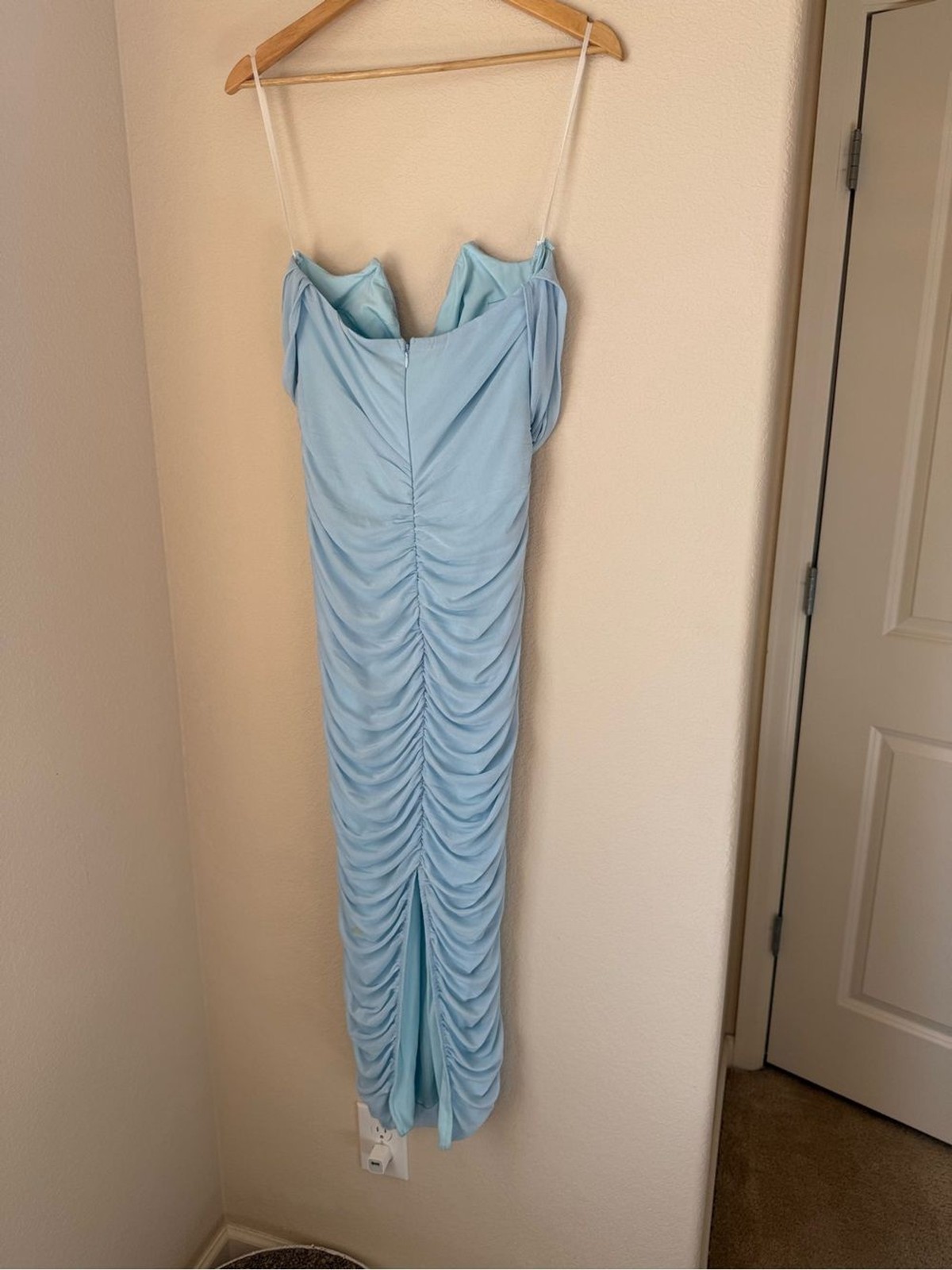 Billy J Kylie Maxi Dress Light Dusty Blue Size AUS 16 (US 12) BNWT