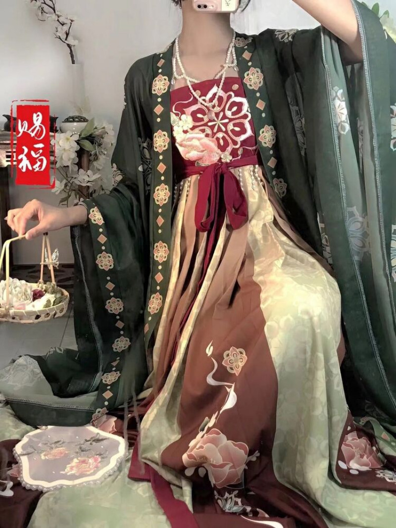 Dress Ancient Chinese Costumes6M Queen Hanfu Embroidery Traditional Women Hanfu