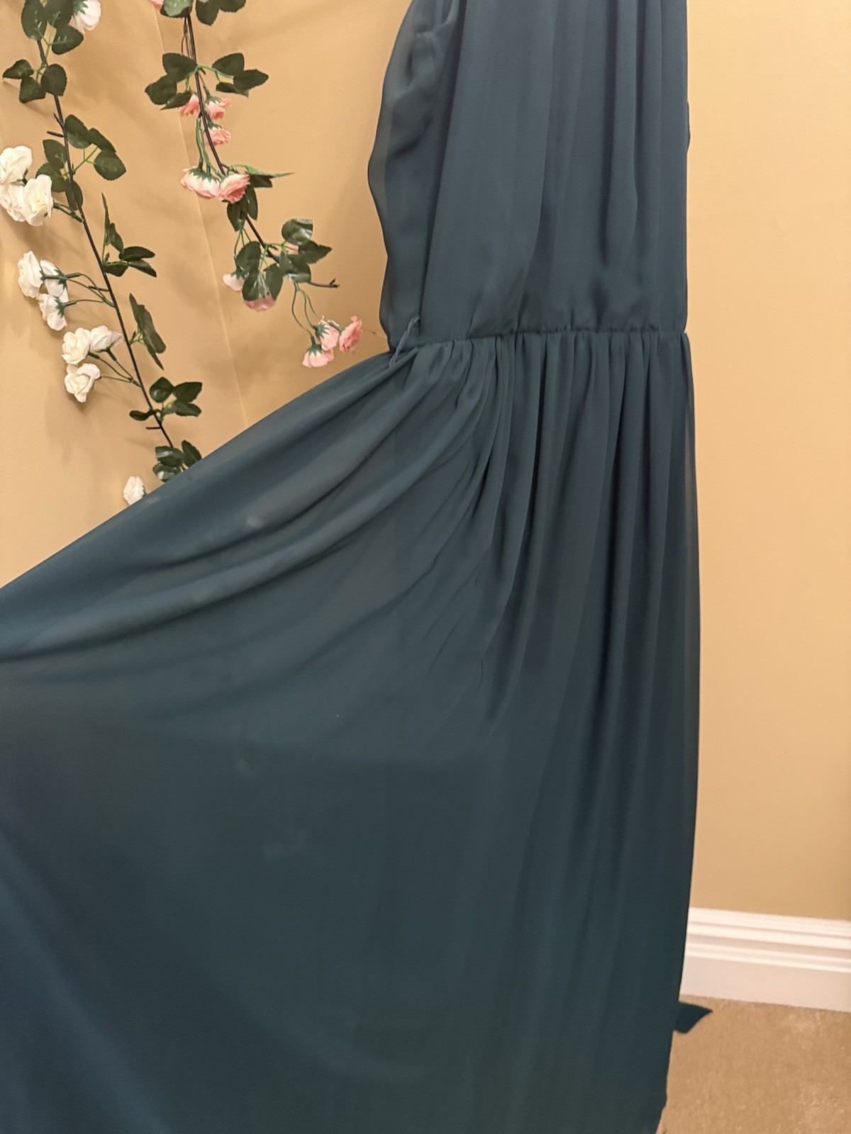 Emerald Green Sleeveless Dress