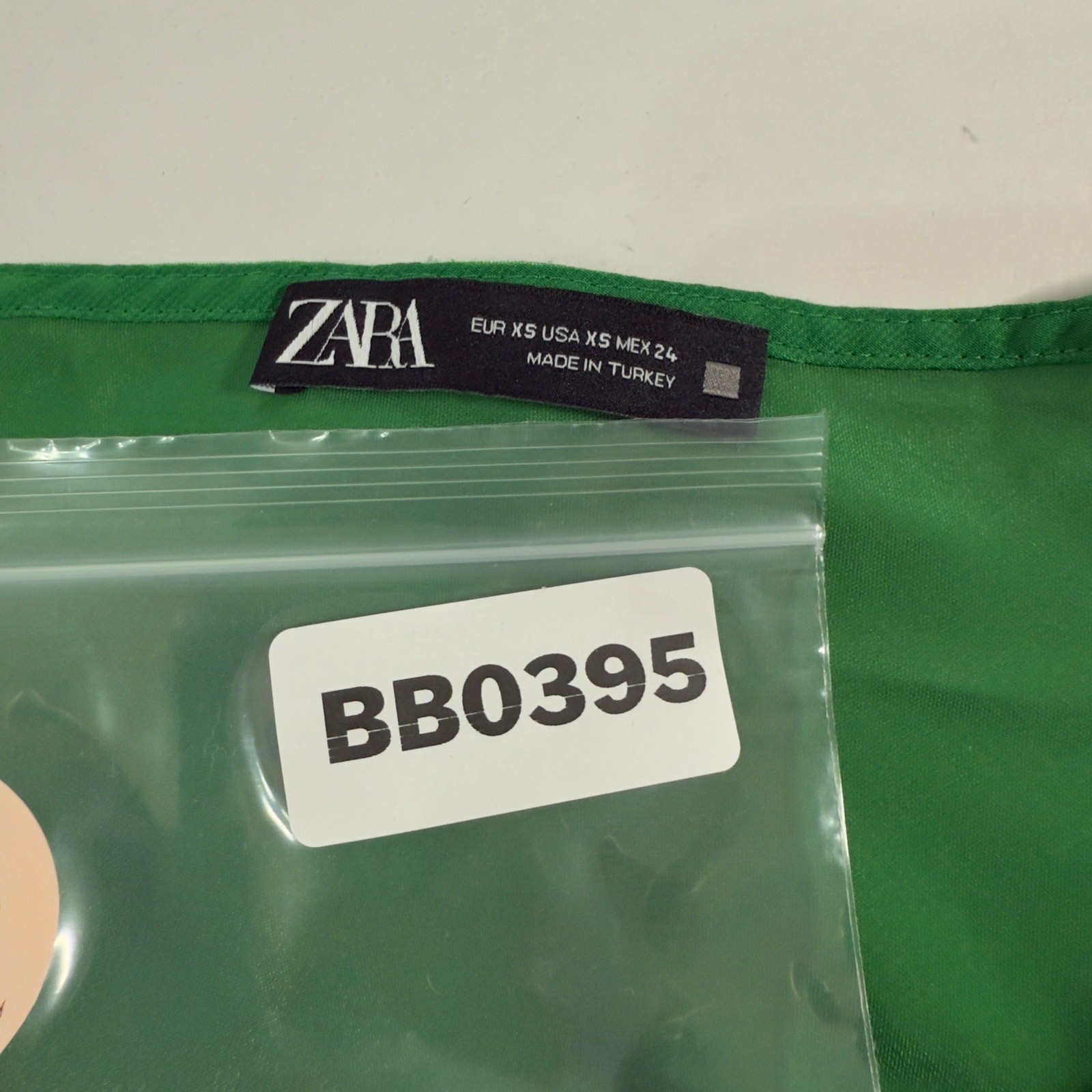 Zara XS Womens Button Slip Dress Bright Kelly Green Midi Slit Cocktail Party